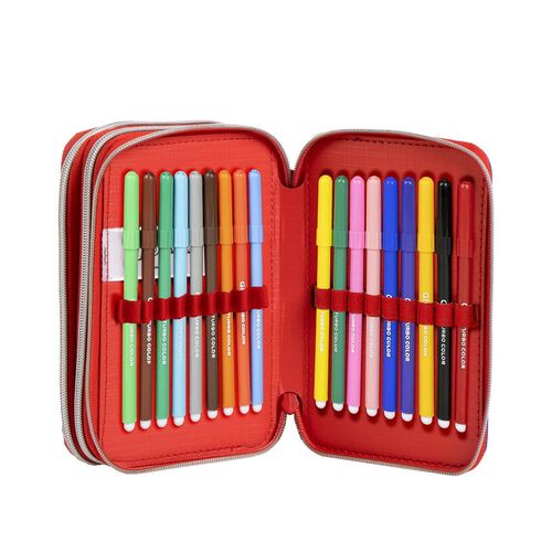 Marvel Spiderman triple pencil case