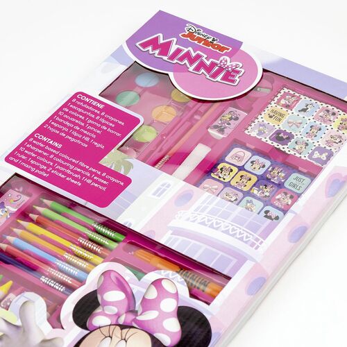 Set papeleria coloreable Minnie Disney