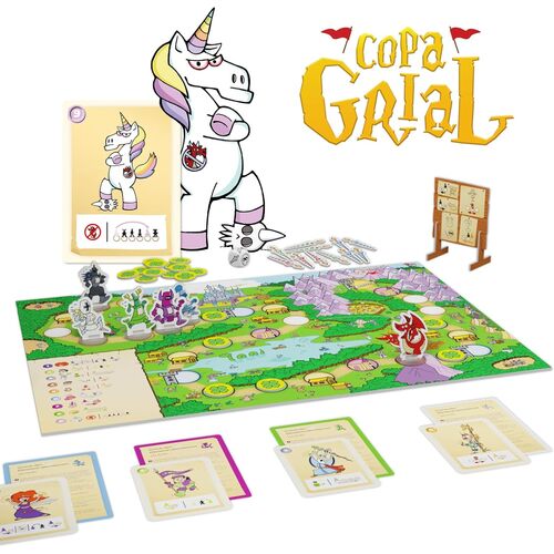 Spanish Copa Grial board game
