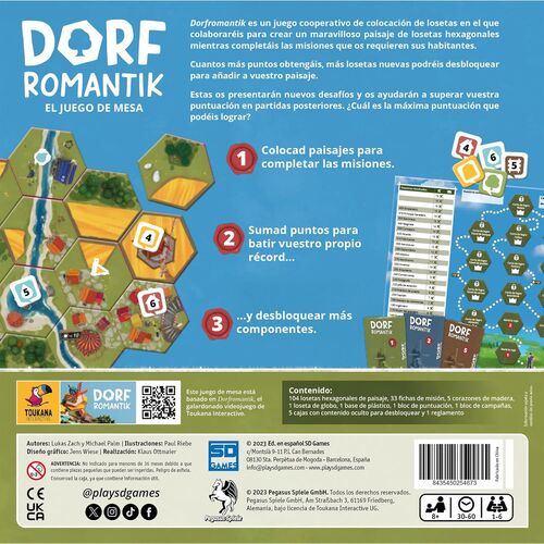 Spanish Dorfromantik board game