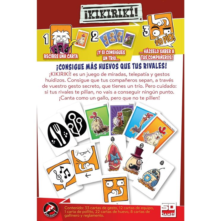 Spanish Kikiriki board game