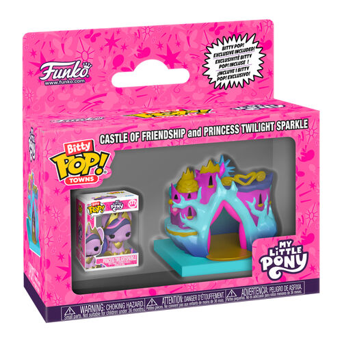 Figura Bitty POP Town My Little Pony Castle of Friendship and Princess Twilight Sparkle