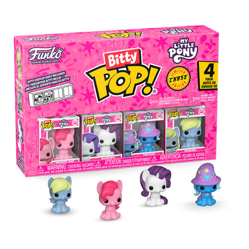 Blister 4 figuras Bitty POP My Little Pony surtido