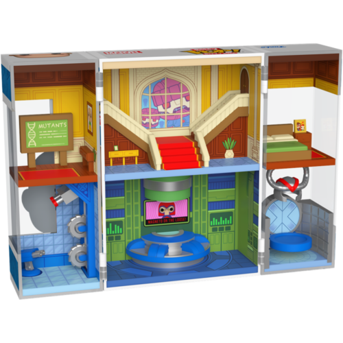 Figura Bitty Boxes Marvel X-Men The X-Mansion