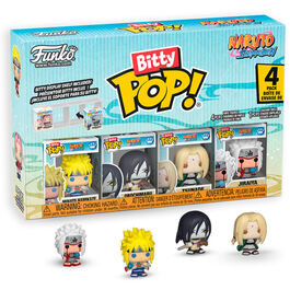 Blister 4 figures Bitty POP Naruto Shippuden Team 2