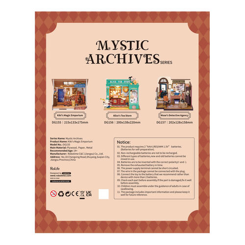 Maqueta La Tienda de Te de Alicia 136pzs