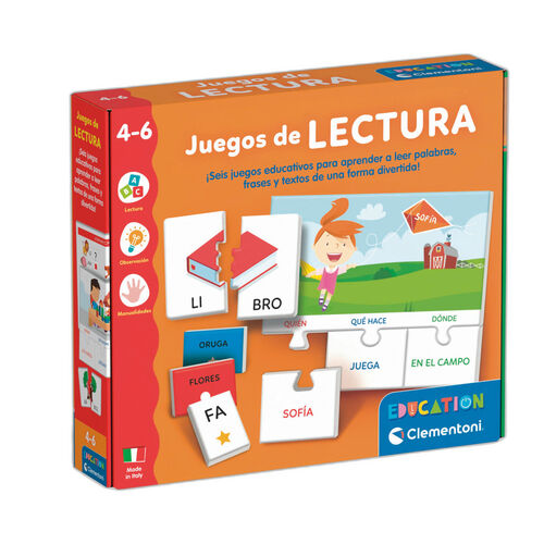 Juegos de Lectura español