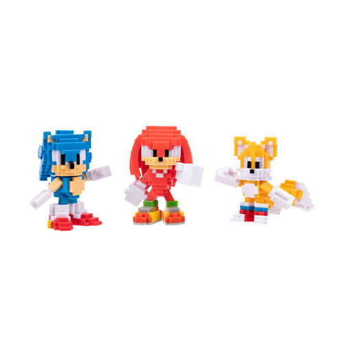 Blister 3 figuras Sonic The Hedgehog 6cm