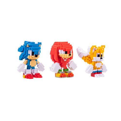 Blister 3 figuras Sonic The Hedgehog 6cm