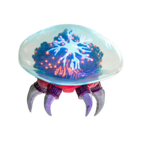 Figura Metroid Prime Ultraviolet Glow Metroid 15cm