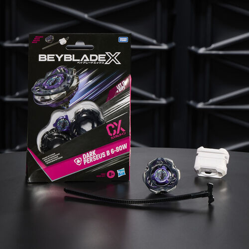 Juego Kit Inicial Dark Perseus B 6-80W Beyblade X