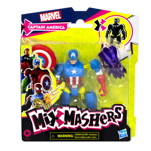 Marvel Mix Mashers Captain America figure 12cm