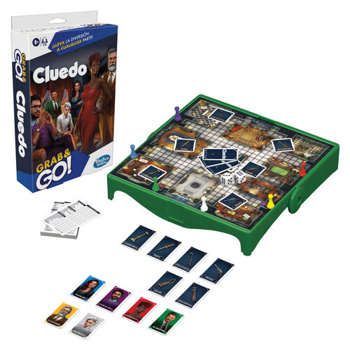 Spanish Grab & GO! Cluedo game