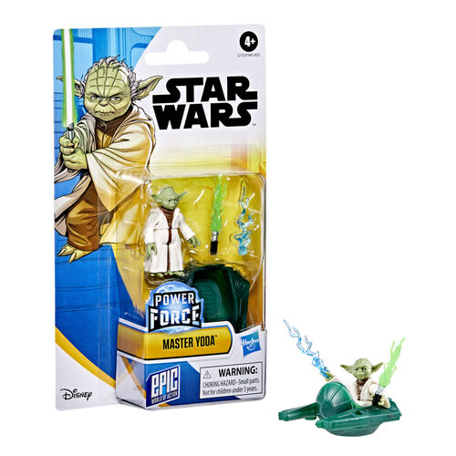 Figura Maestro Yoda Power the Force Star Wars 5cm