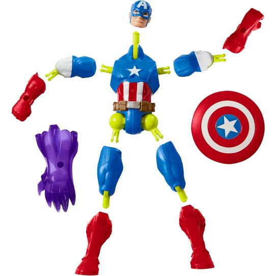 Marvel Mix Mashers Captain America figure 12cm