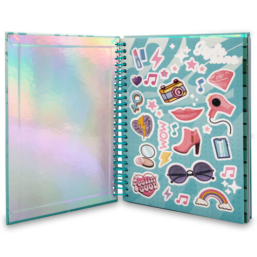 Cuaderno A5 Diseñadora de moda Annie Wow Generation