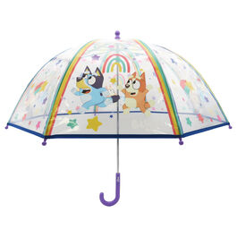 Bluey manual transparent bubble umbrella 48cm