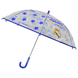 Real Madrid manual transparent umbrella 48cm