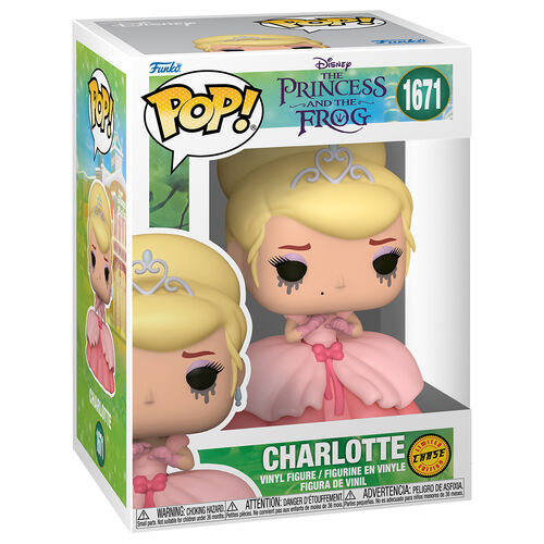 Figura POP Disney Tiana y el Sapo Charlotte 5 + 1 Chase