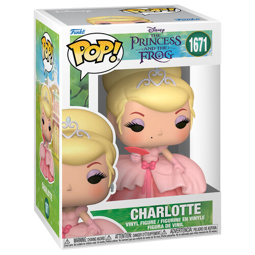 Figura POP Disney Tiana y el Sapo Charlotte 5 + 1 Chase