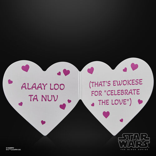 Star Wars Ewok Valentine's Day Edition figure 15cm