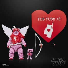 Figura Ewok Valentine''s Day Edition Star Wars 15cm