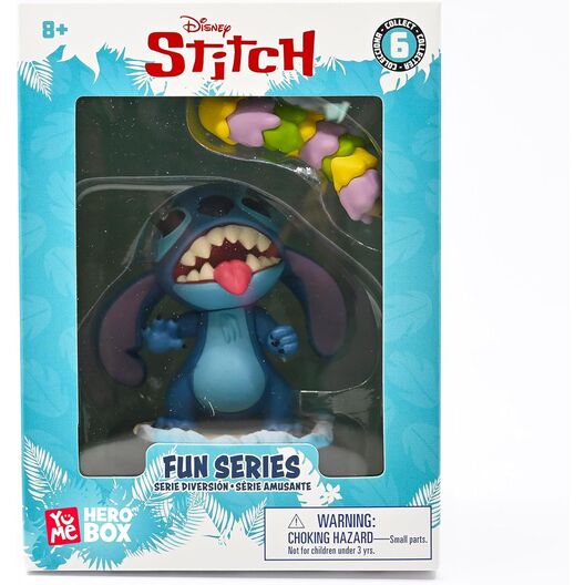 Disney Stitch Hero Box Glotter Stitch figure 8cm