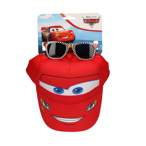 Disney Pixar Cars set cap + sunglasses