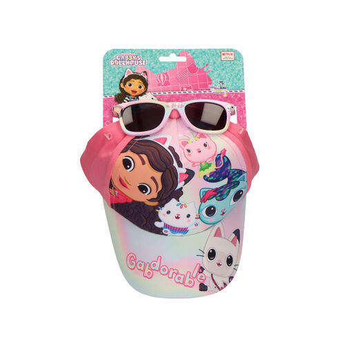 Gabbys Dollhouse set cap + sunglasses