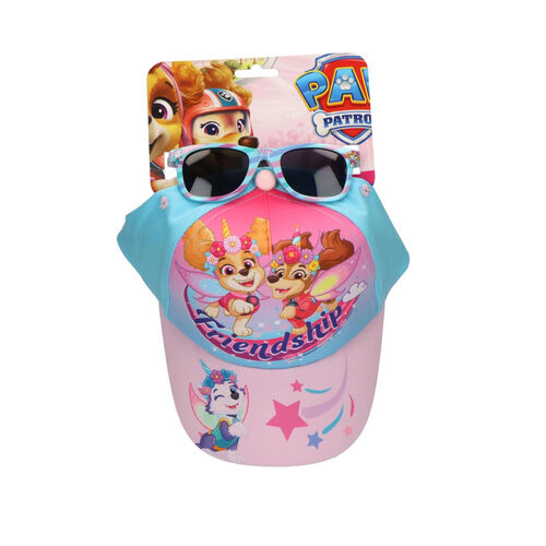 Set gorra + gafas sol Skye Patrulla Canina Paw Patrol