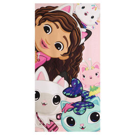 Gabbys Dollhouse microfibre beach towel