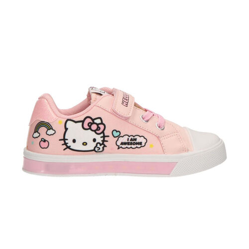 Zapatillas loneta Hello Kitty luces