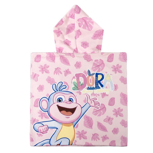 Dora the Explorer microfibre poncho beach towel