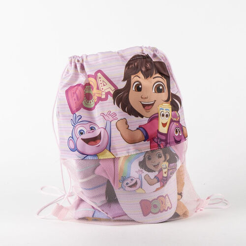 Dora the Explorer towel + bag + cap set
