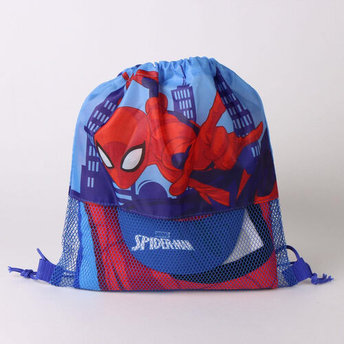 Marvel Spiderman towel + bag + cap set