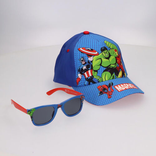 Set gorra + gafas sol Los Vengadores Avengers Marvel