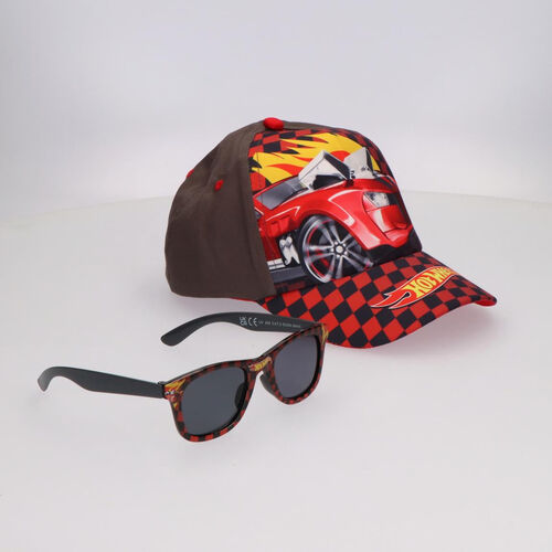 Set gorra + gafas sol Hot Wheels