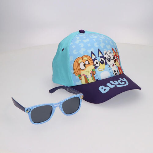 Set gorra + gafas sol Bluey