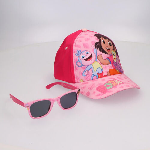 Dora the Explorer set cap + sunglasses