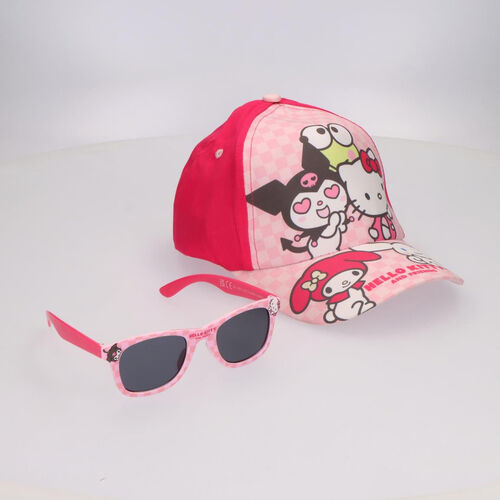 Set gorra + gafas sol Hello Kitty and Friends