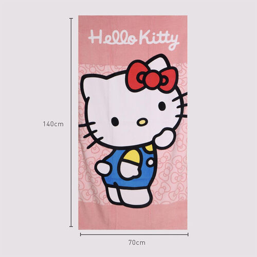 Hello Kitty cotton beach towel