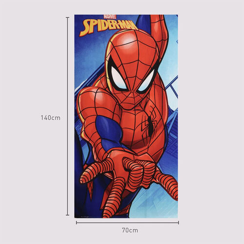 Toalla Spiderman Marvel microfibra