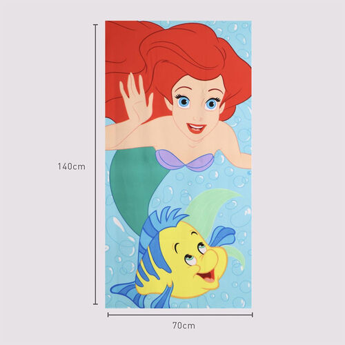Toalla Ariel La Sirenita Disney microfibra