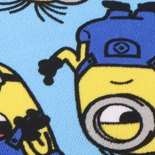 Poncho toalla Minions microfibra