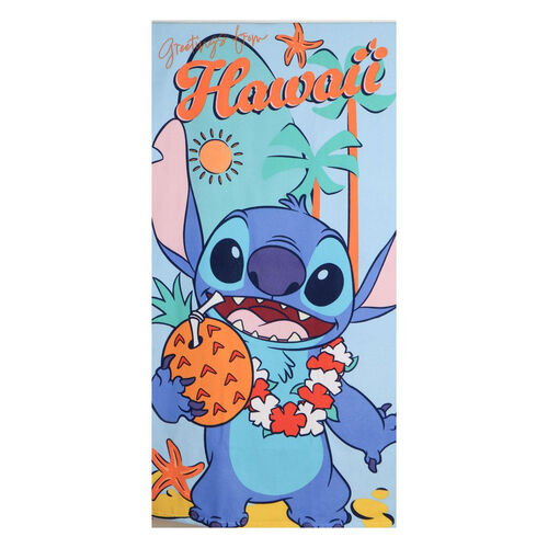 Disney Stitch towel + bag + cap set