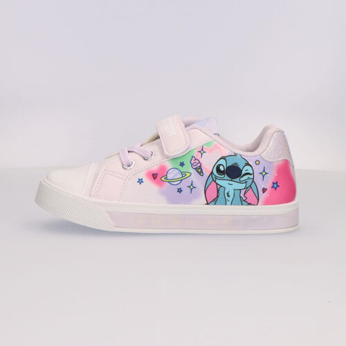Zapatillas loneta Stitch Disney luces