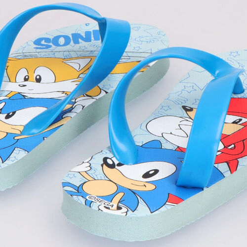 Sonic the Hedgehog flip-flops