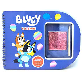 Bluey transfers notebook