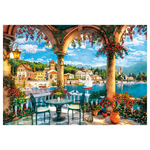Balcony View of Lake puzzle 1000pcs