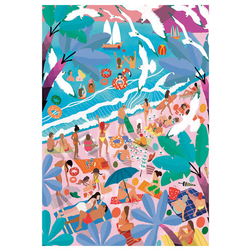 Sunday At the Beach puzzle 1000pcs